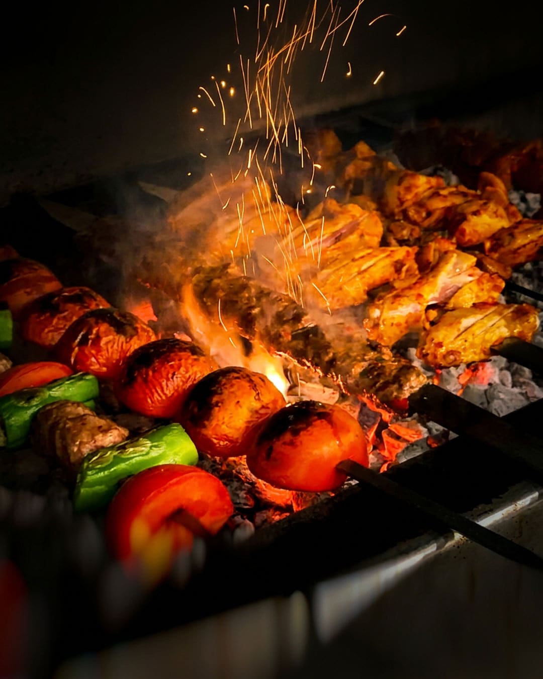 Viran Kebap'tan bir tabak detayı